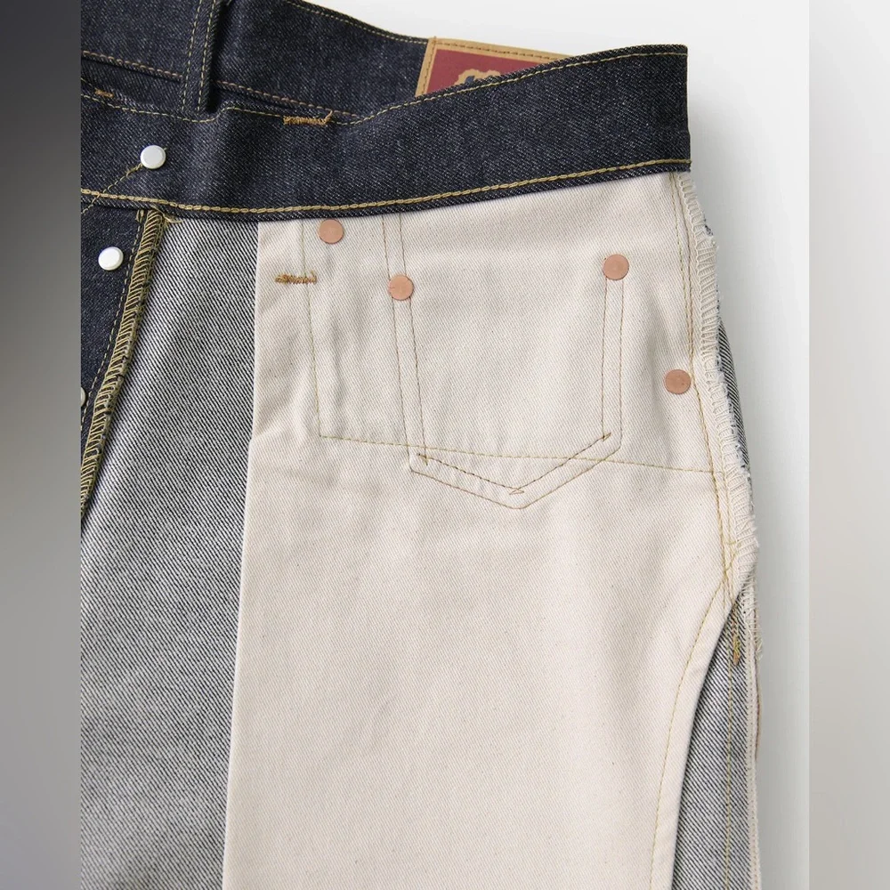 15 oz Heavyweight Selvedge Raw Denim Jeans Bronson high quality‼️ALL SIZES - Picture 16 of 17